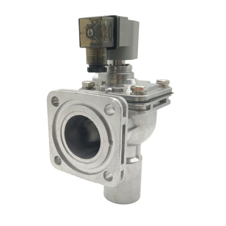 Injap diafragma flanged