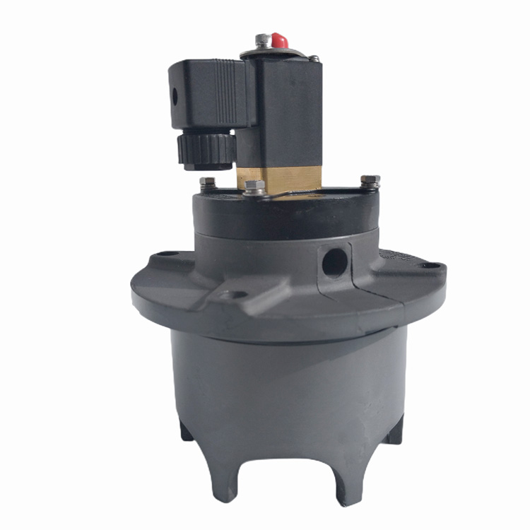 Injap solenoid nadi jenis omboh
